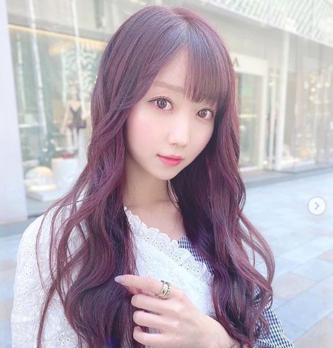 大谷映美里さんの髪色 ヘアカラー 写真あり