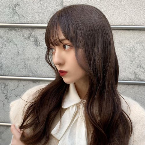 チョコベージュ 髪色 ヘアカラーカタログ 写真あり