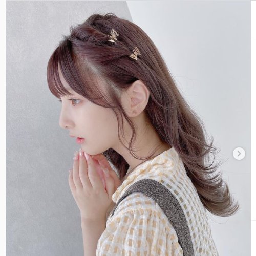 かすさんの髪型 ヘアスタイル 写真あり